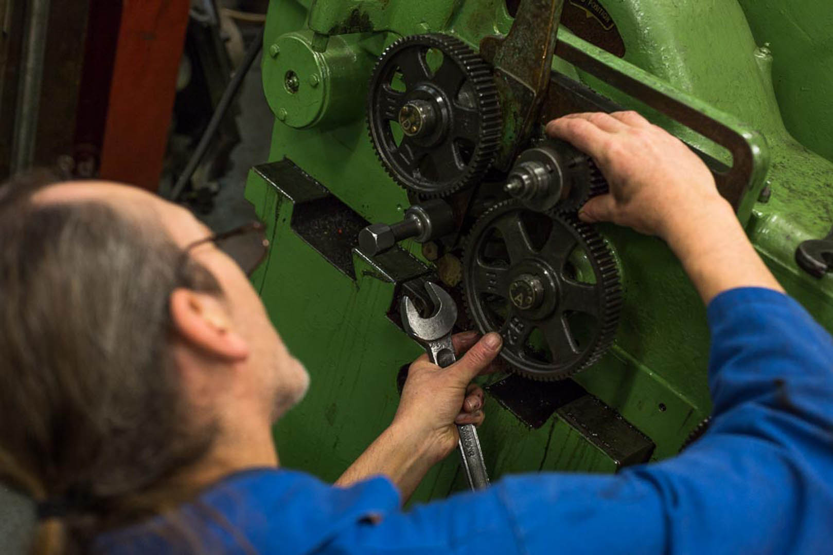 Highfield Gears Specialist working on Gearbox Repairs